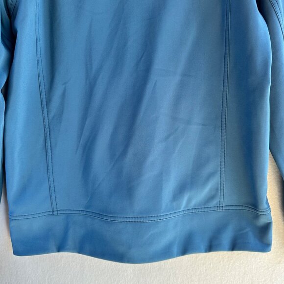 Patagonia Soft Shell Jacket Mens Medium Blue Full Zip Hiking Camping Outdoors - Picture 14 of 14